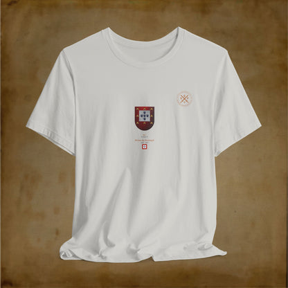 T-Shirt - Escudo Bandeira Reino de Portugall - D. João II - 1485 a 1495