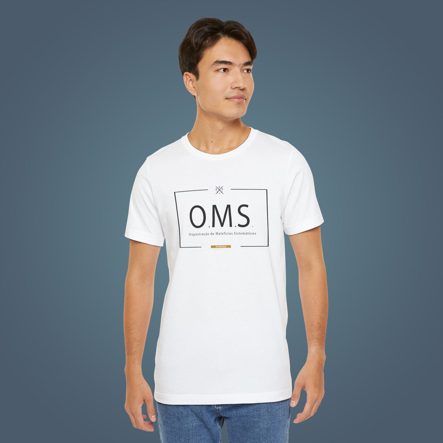 T-Shirt - O.M.S. - Orquestração de Malifícios Sistemáticos