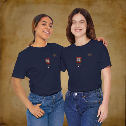 T-Shirt - Escudo Bandeira Reino de Portugal - D. João I - 1385 a 1485