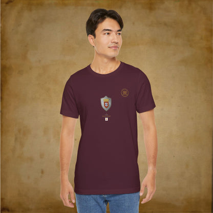 T-Shirt - Escudo Bandeira Reino de Portugal - D. Manuel I - 1495 a 1578